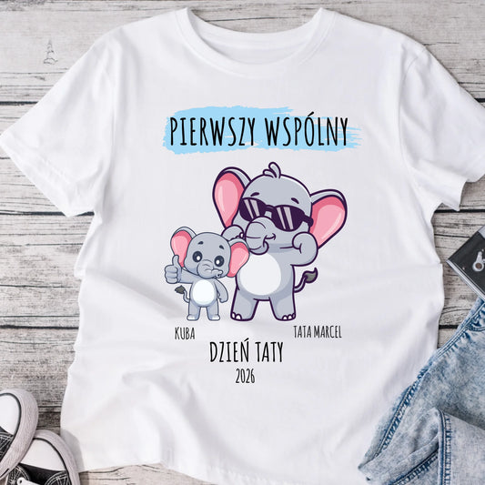 Koszulka dla taty i syna/córki - Personalizowana - Prezent na Dzień Taty #223