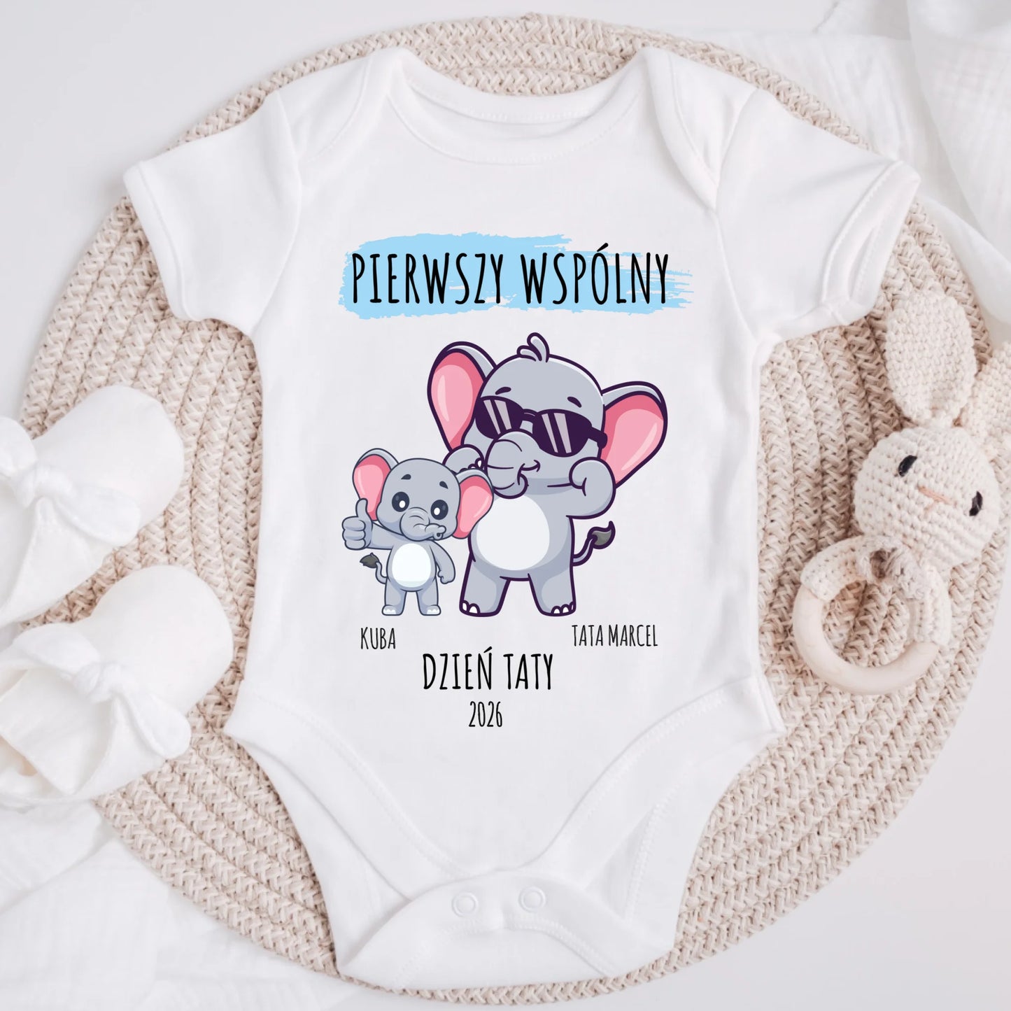 Koszulka dla taty i syna/córki - Personalizowana - Prezent na Dzień Taty #223