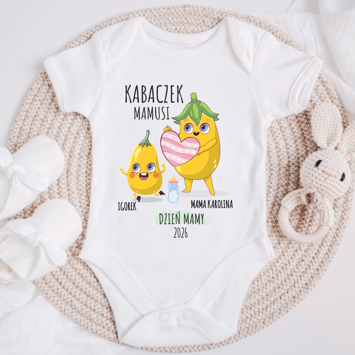 Koszulka dla mamy i córki/syna - Prezent na Dzień Mamy - Personalizowana #47