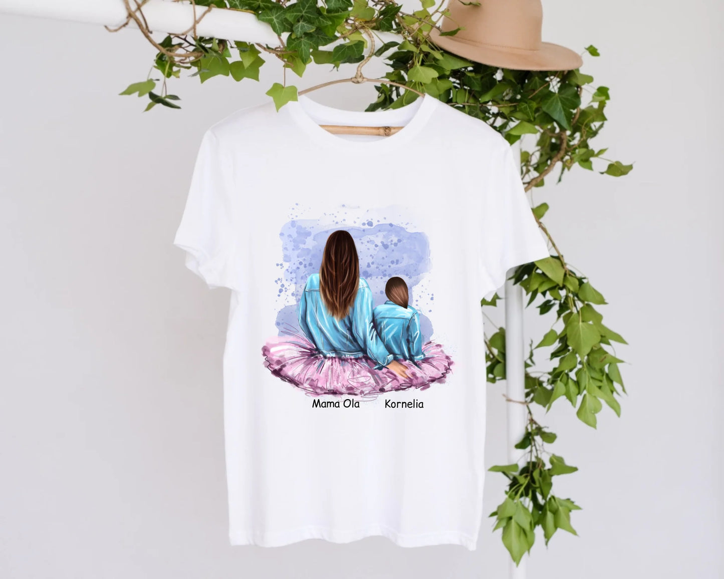Koszulka dla mamy i córki - Personalizowana (rodzinna) #P20