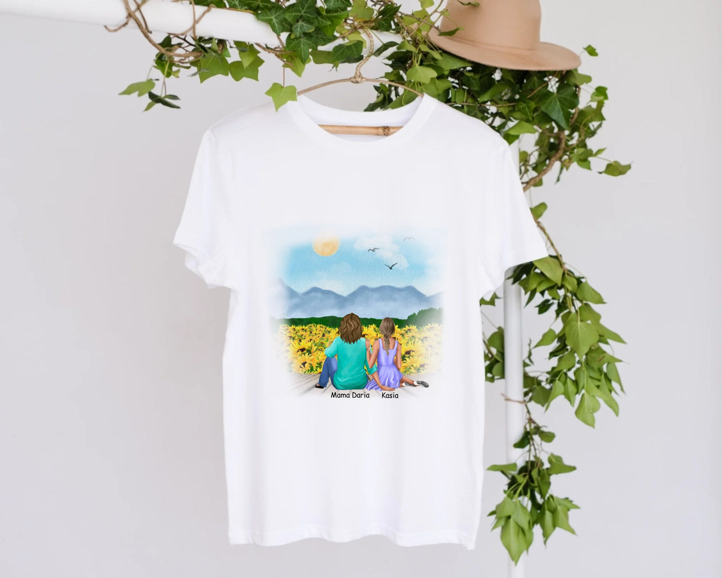Koszulka dla mamy i córki - Personalizowana (rodzinna) #P21