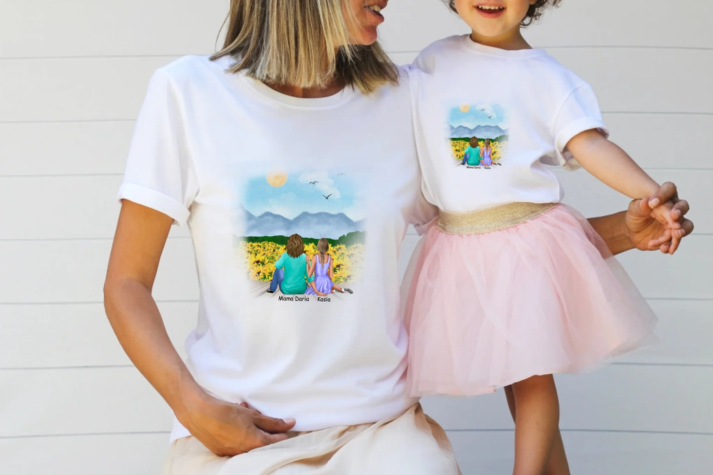 Koszulka dla mamy i córki - Personalizowana (rodzinna) #P21