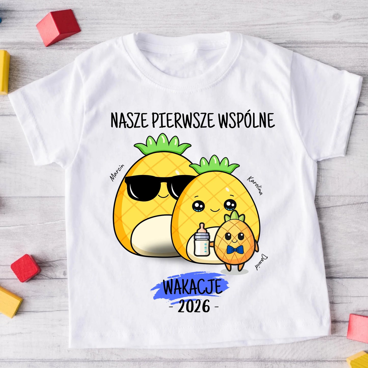 Koszulka ze wzorem rodzice i dziecko - Personalizowana (rodzinna) #5215