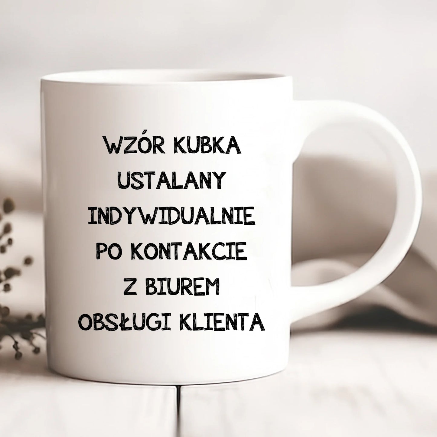 Kubek z indywidualnym wzorem na zamówienie #11
