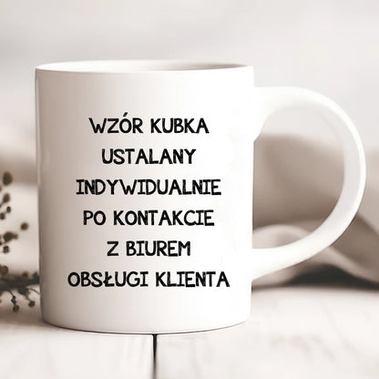 Kubek personalizowany z własnym nadrukiem | własny wzór #11