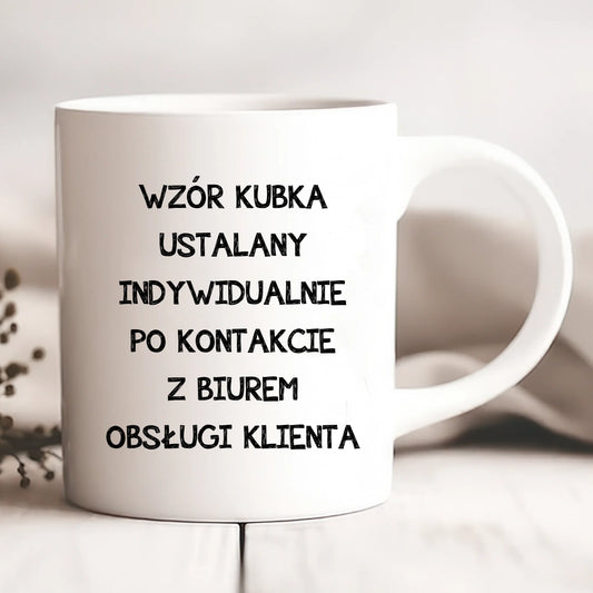 Kubek z indywidualnym wzorem na zamówienie #11