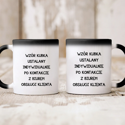 Kubek personalizowany z własnym nadrukiem | własny wzór #11