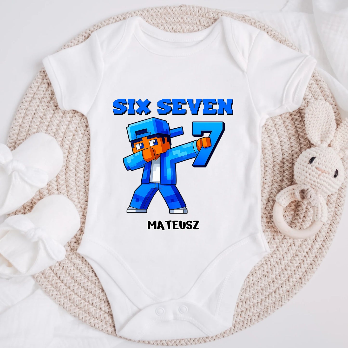 Koszulka dla dziecka - 67 six seven  - Prezent na święta #6248