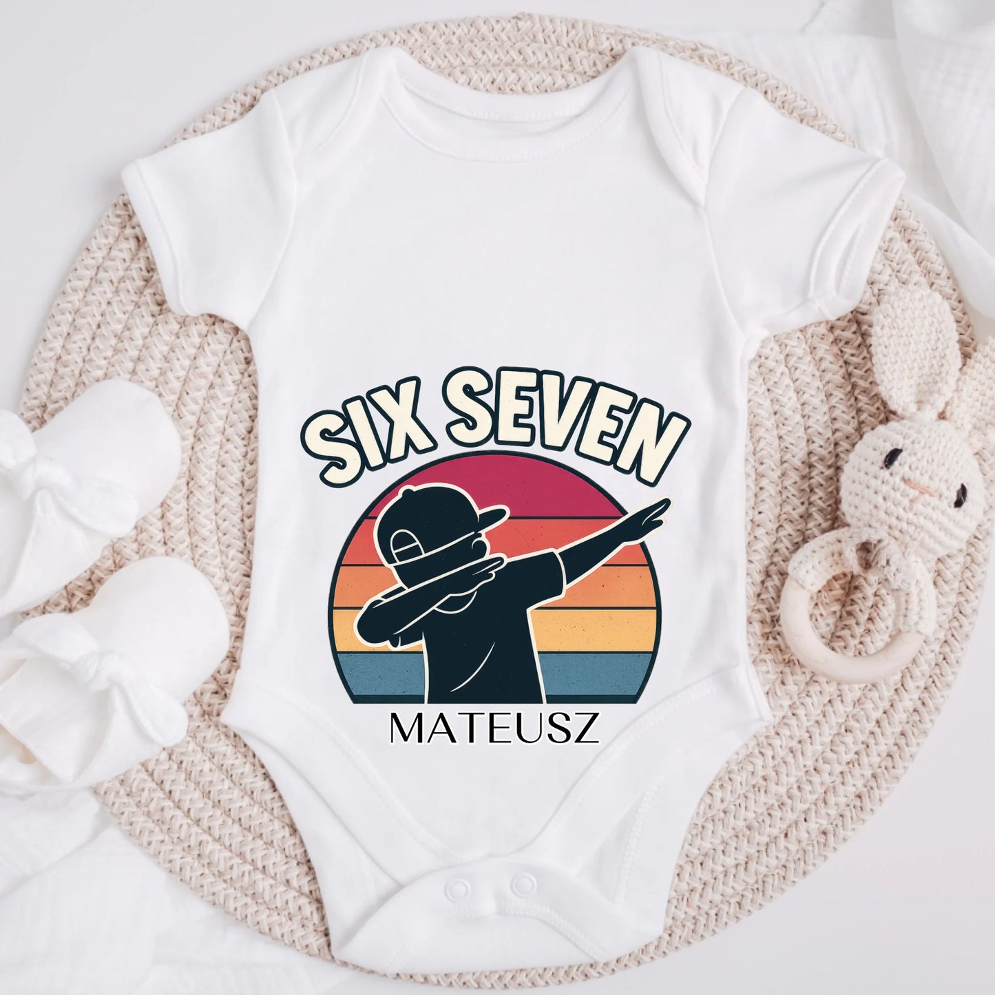 Koszulka dla dziecka - 67 six seven  - Prezent na święta #82001