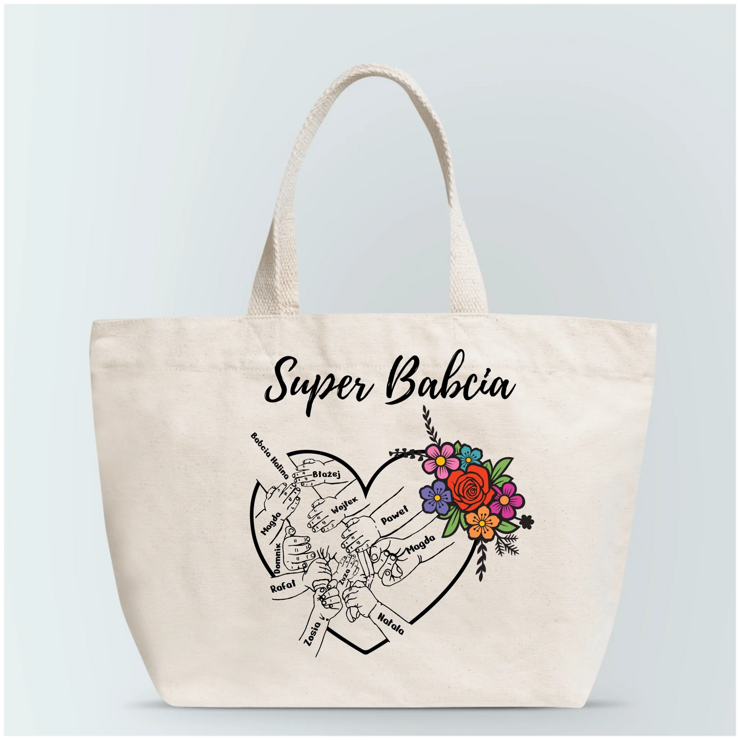 Torba personalizowana dla babci - Prezent na dzień babci i dziadka #889