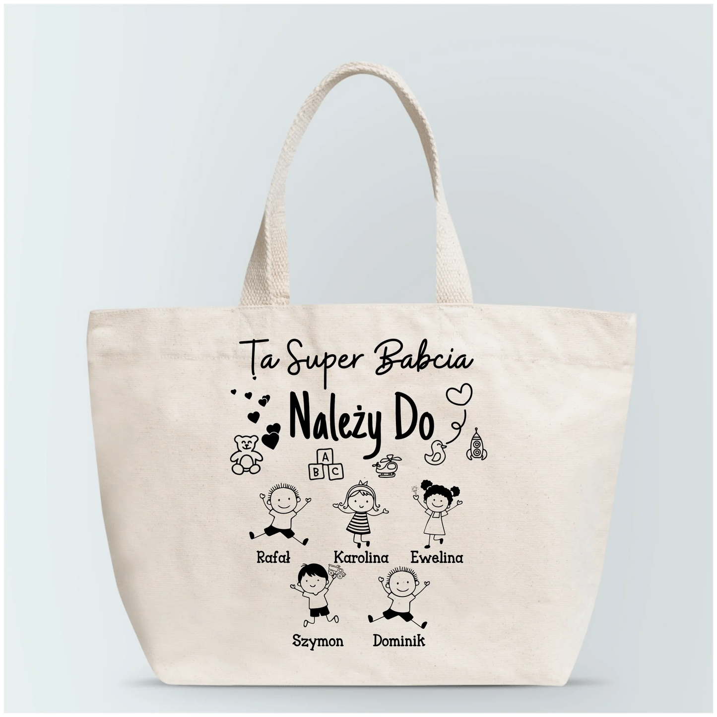 Torba personalizowana dla babci - Prezent na dzień babci i dziadka #822