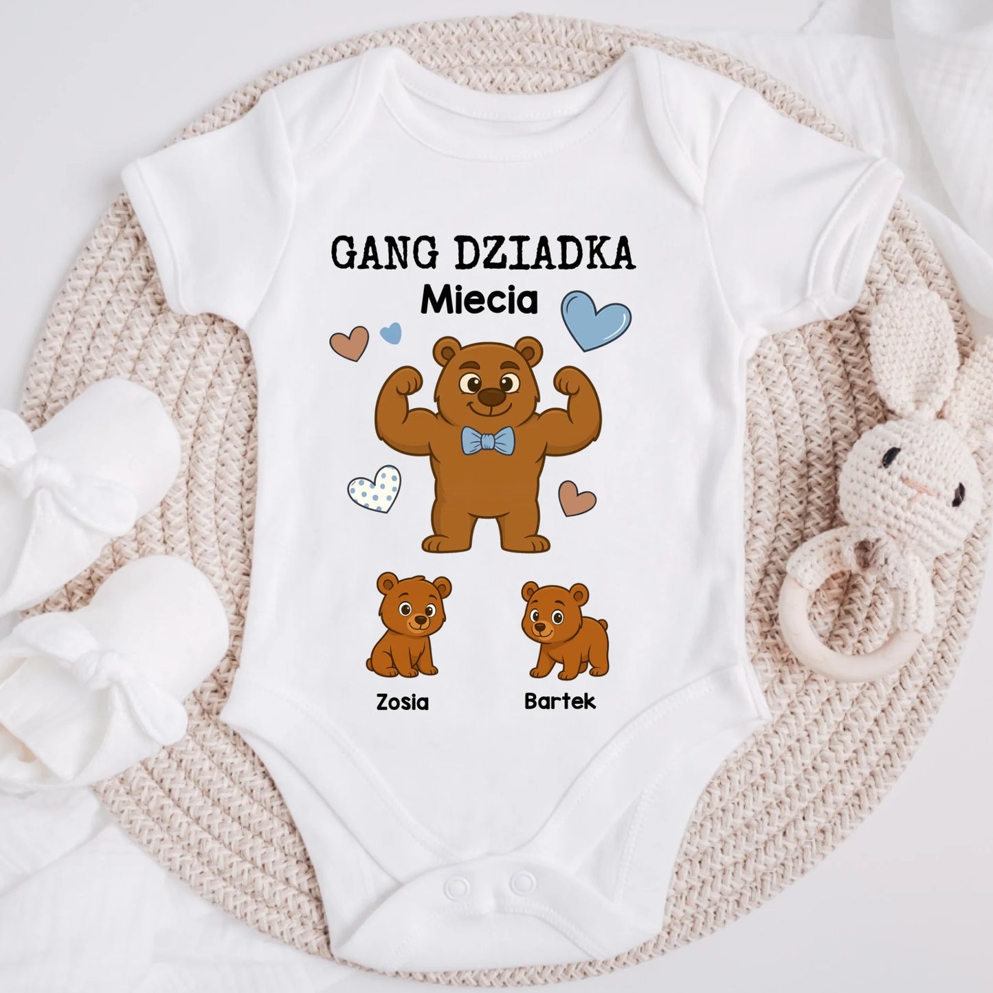 Koszulka Gang Dziadka / Babci - Prezent na Dzień Babci i Dziadka #211