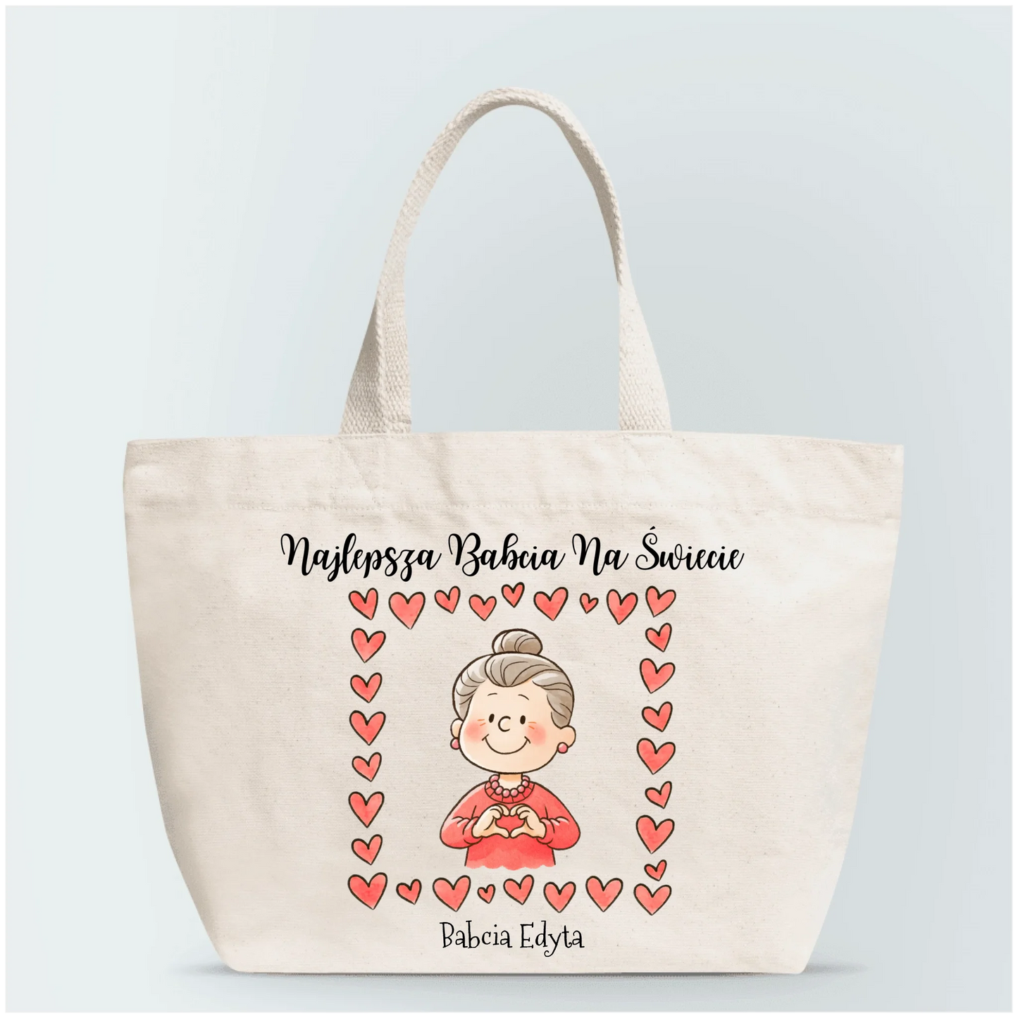 Torba personalizowana dla babci - najlepsza babcia na świecie #9851