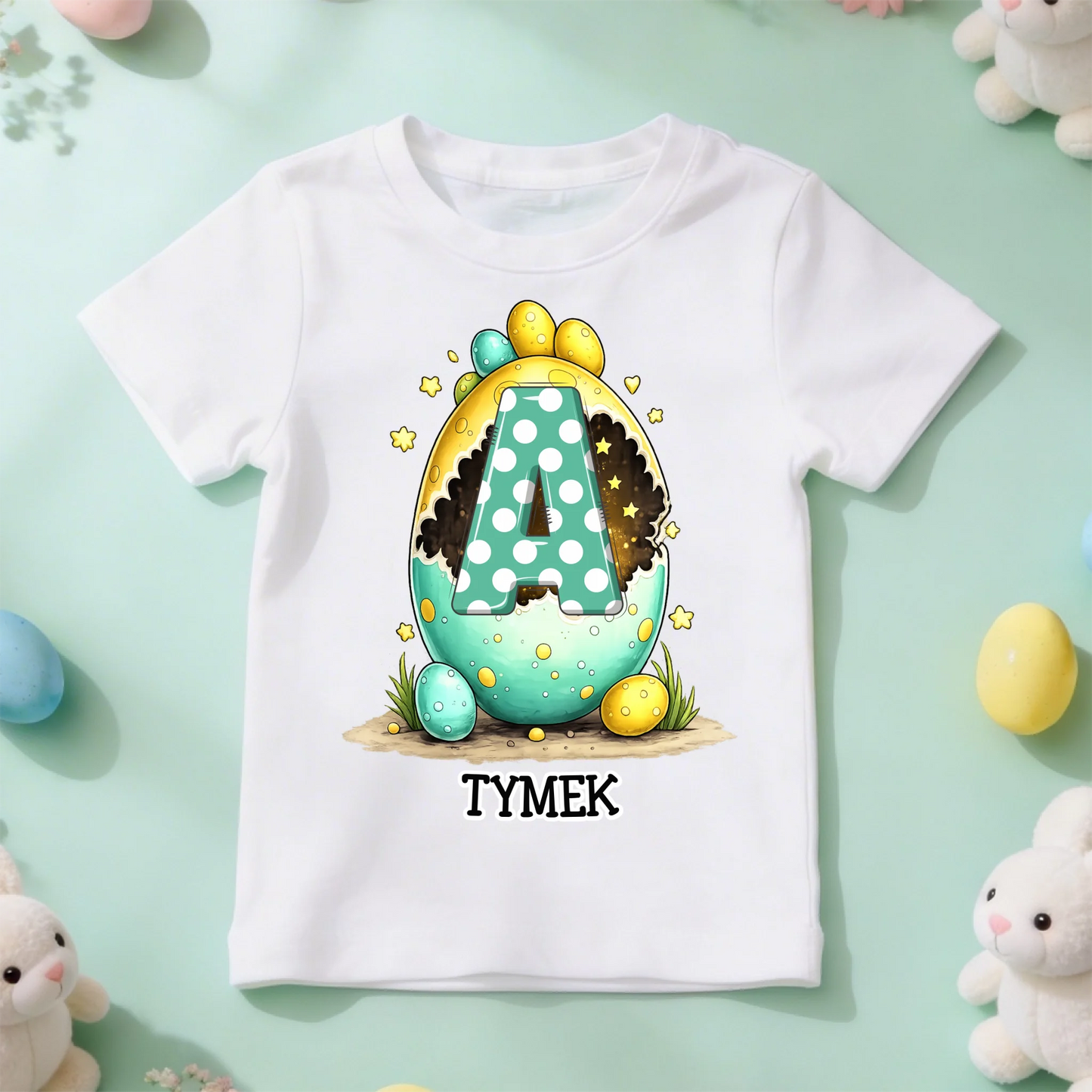 wielkanoc dziecko biała