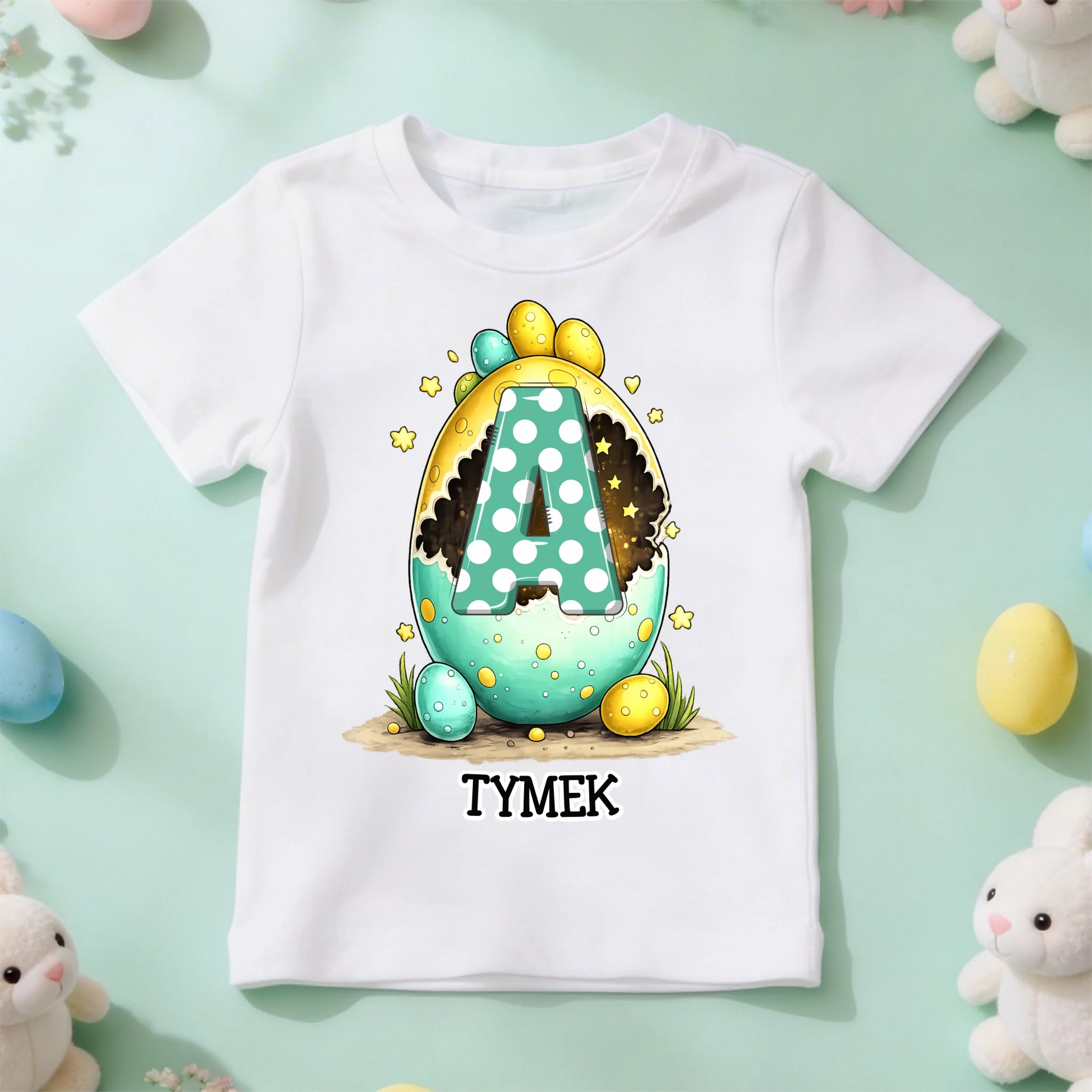 wielkanoc dziecko biała