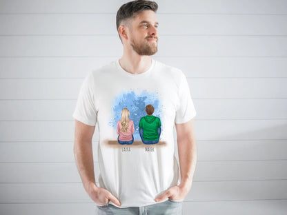 Koszulka personalizowana dla par | z personalizacją imion #P51