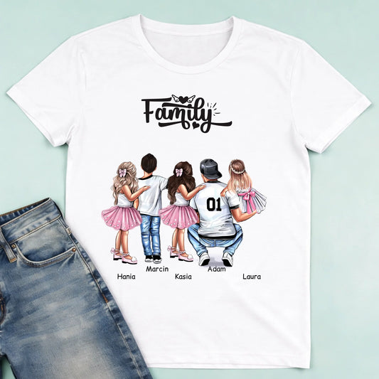 męska biała koszulka przód 1