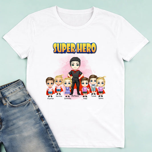 męska biała koszulka przód 1