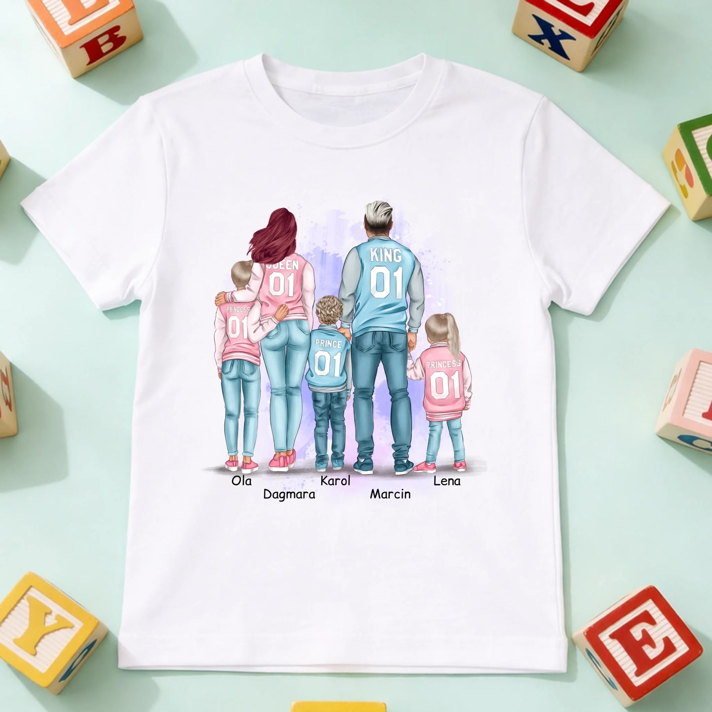 koszulka dziecko biala przód