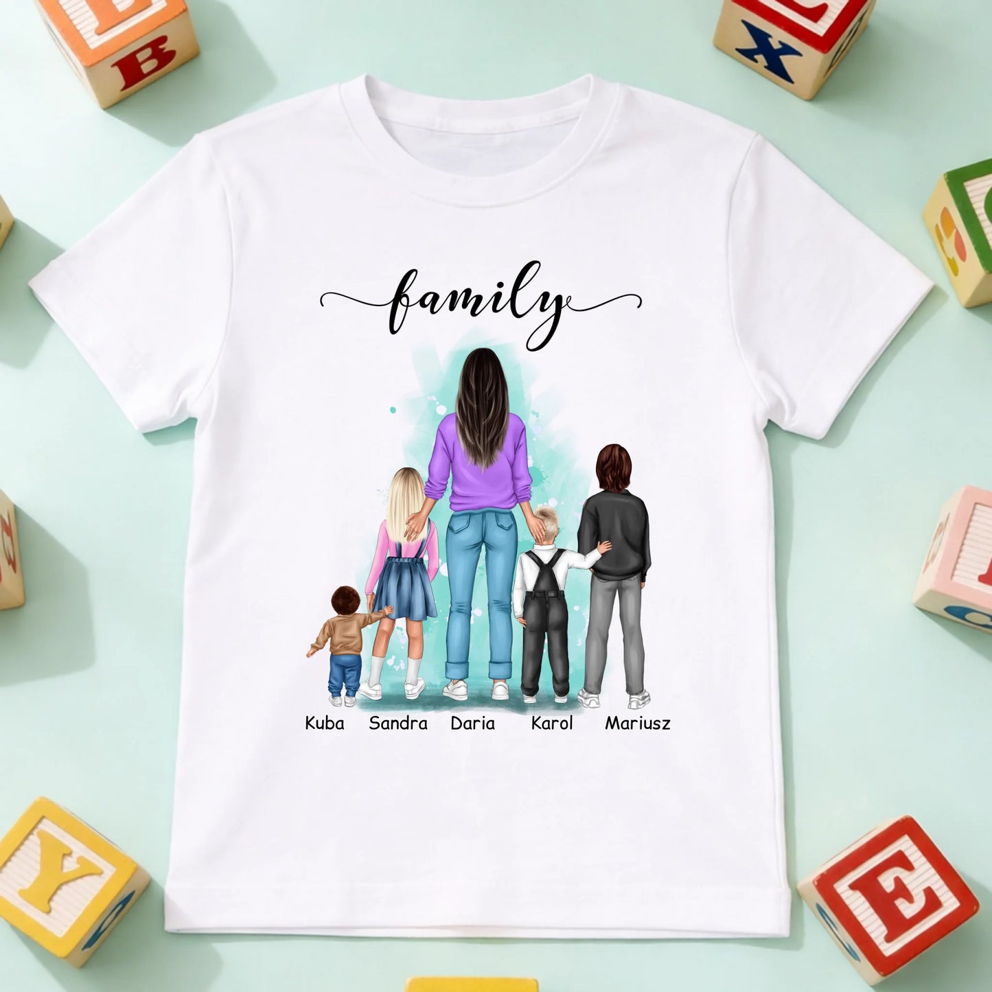 koszulka dziecko biala przód