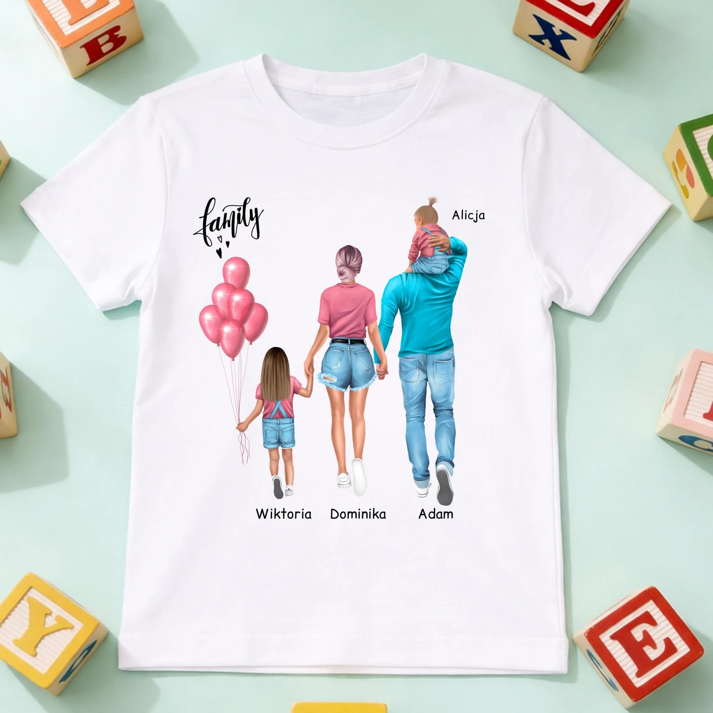 koszulka dziecko biala przód