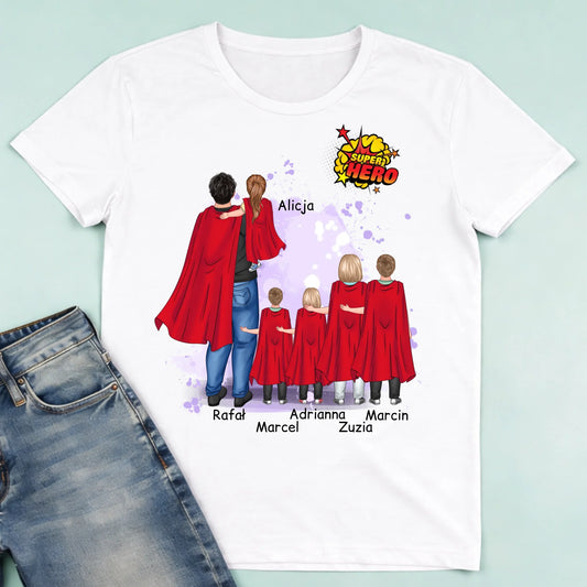 męska biała koszulka przód 1