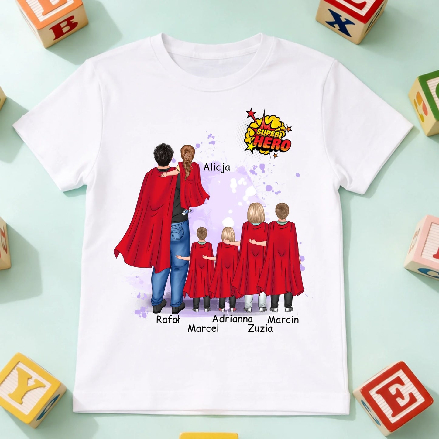 koszulka dziecko biala przód