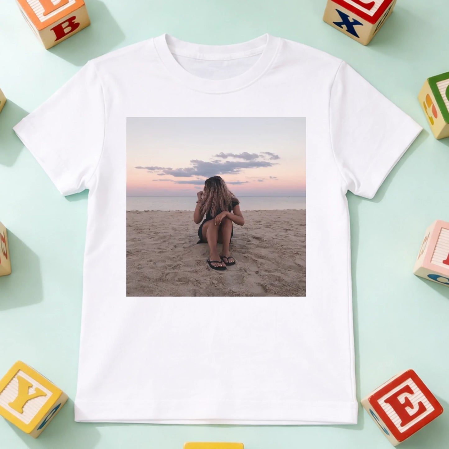 koszulka dziecko biala przód