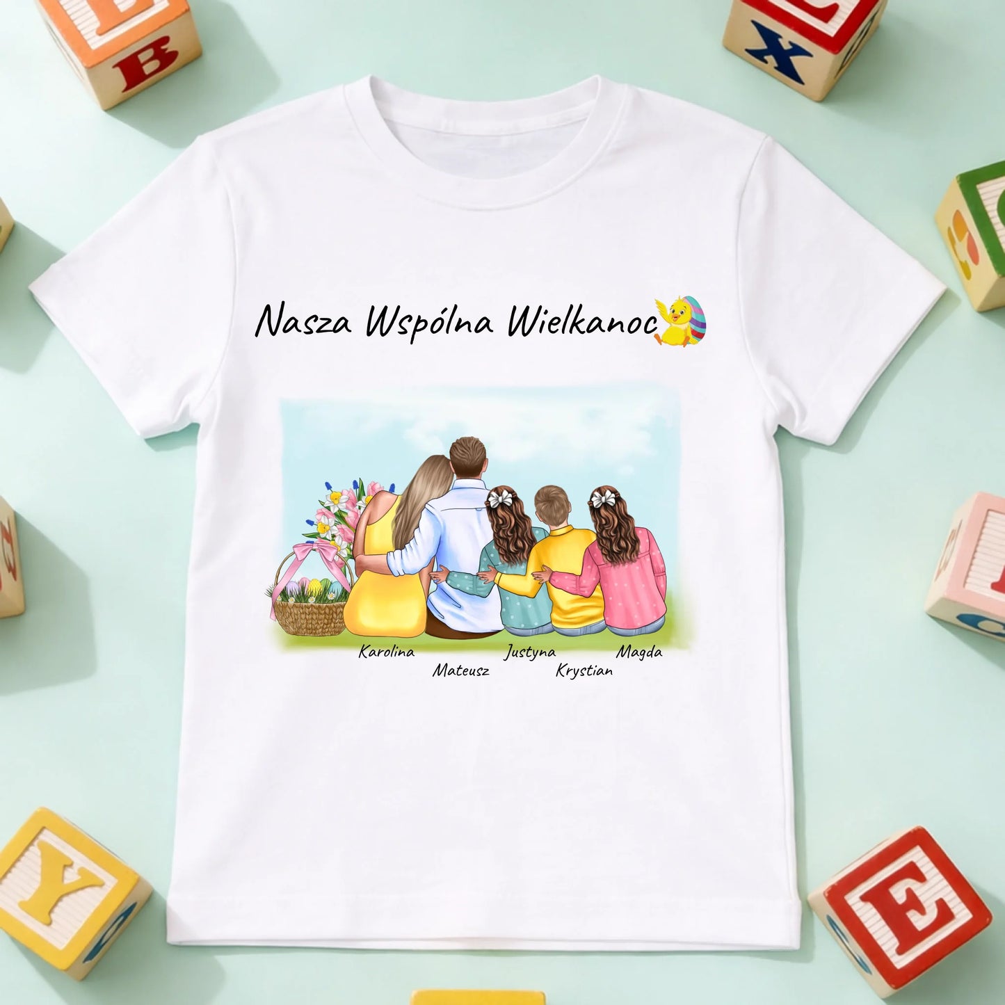 koszulka dziecko biala przód