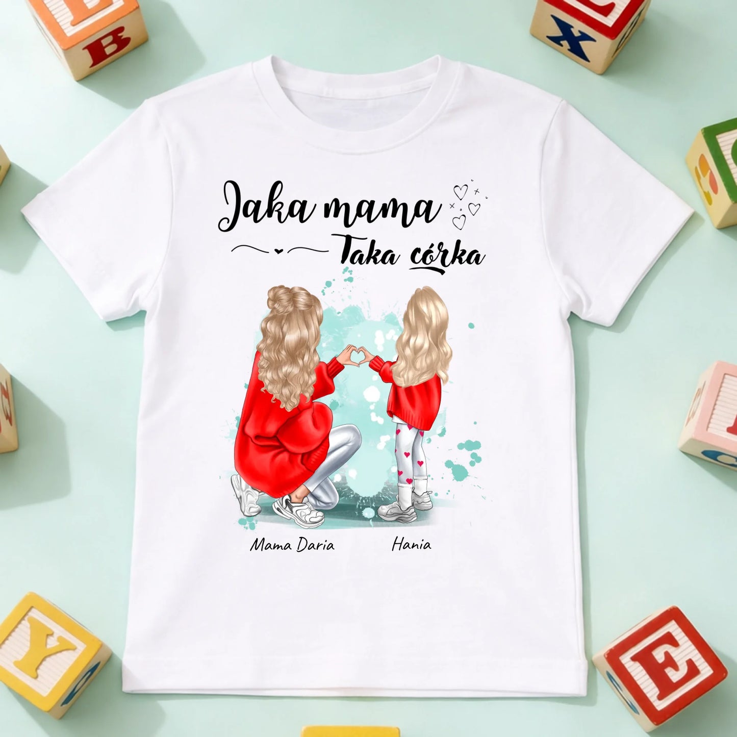 koszulka dziecko biala przód
