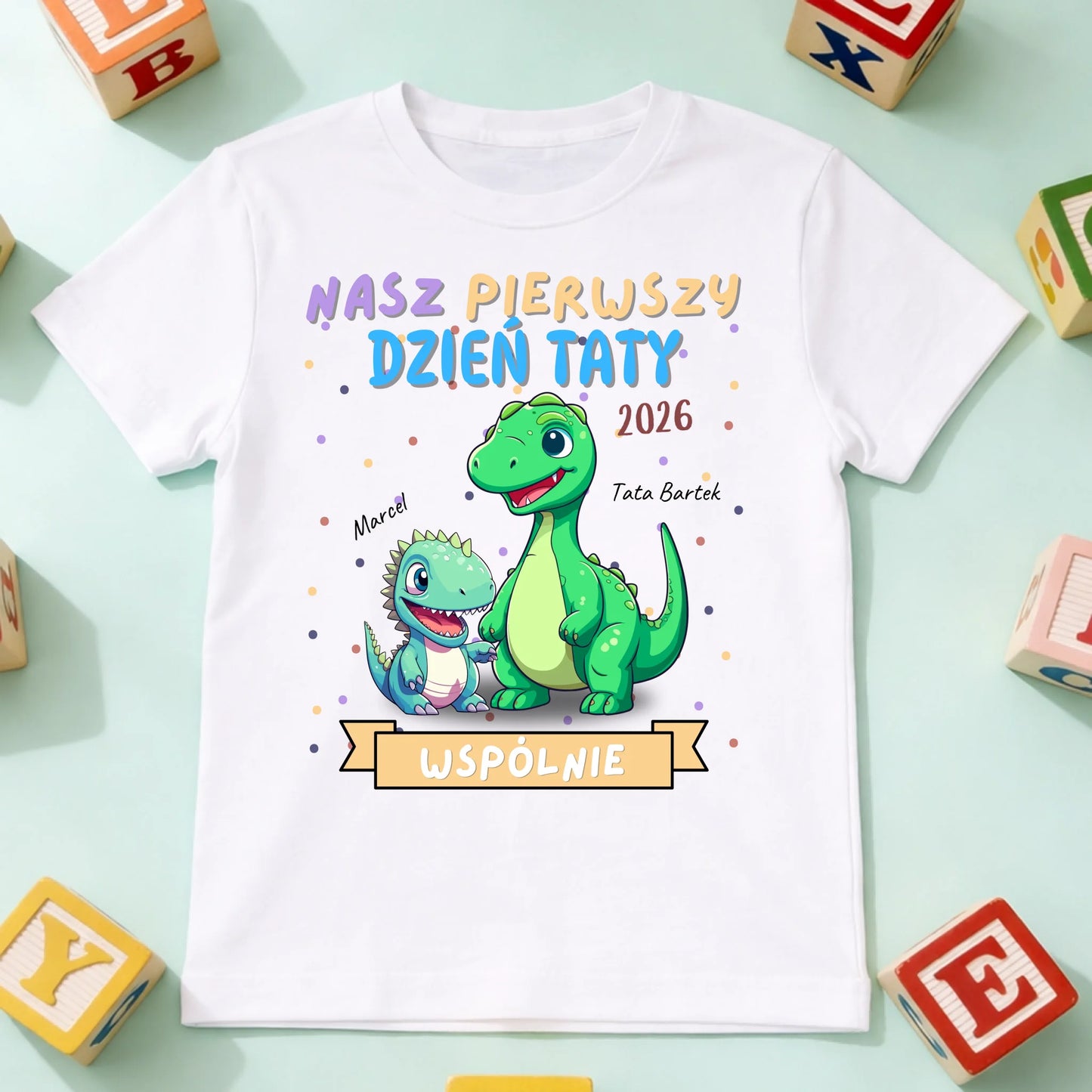 koszulka dziecko biala przód