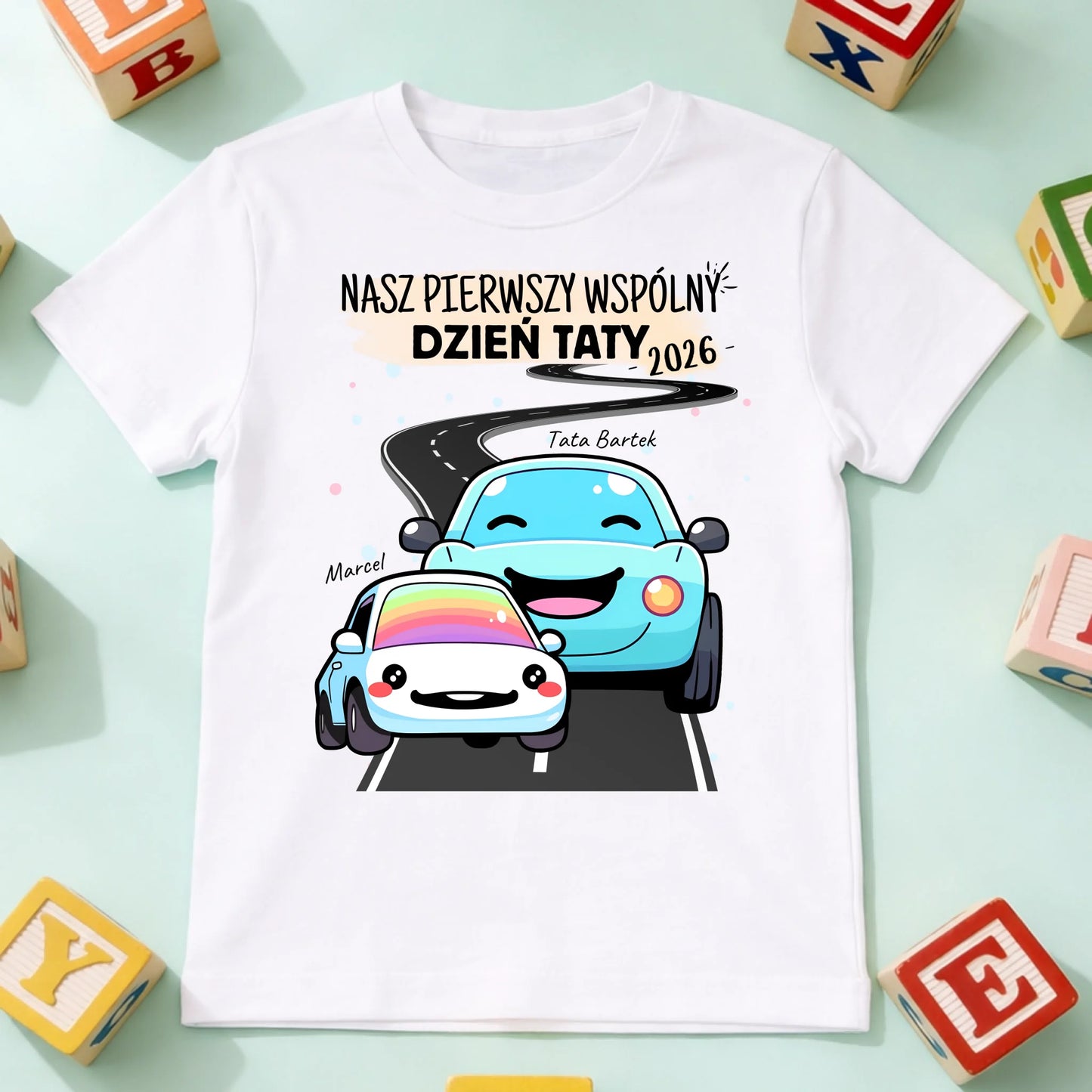 koszulka dziecko biala przód