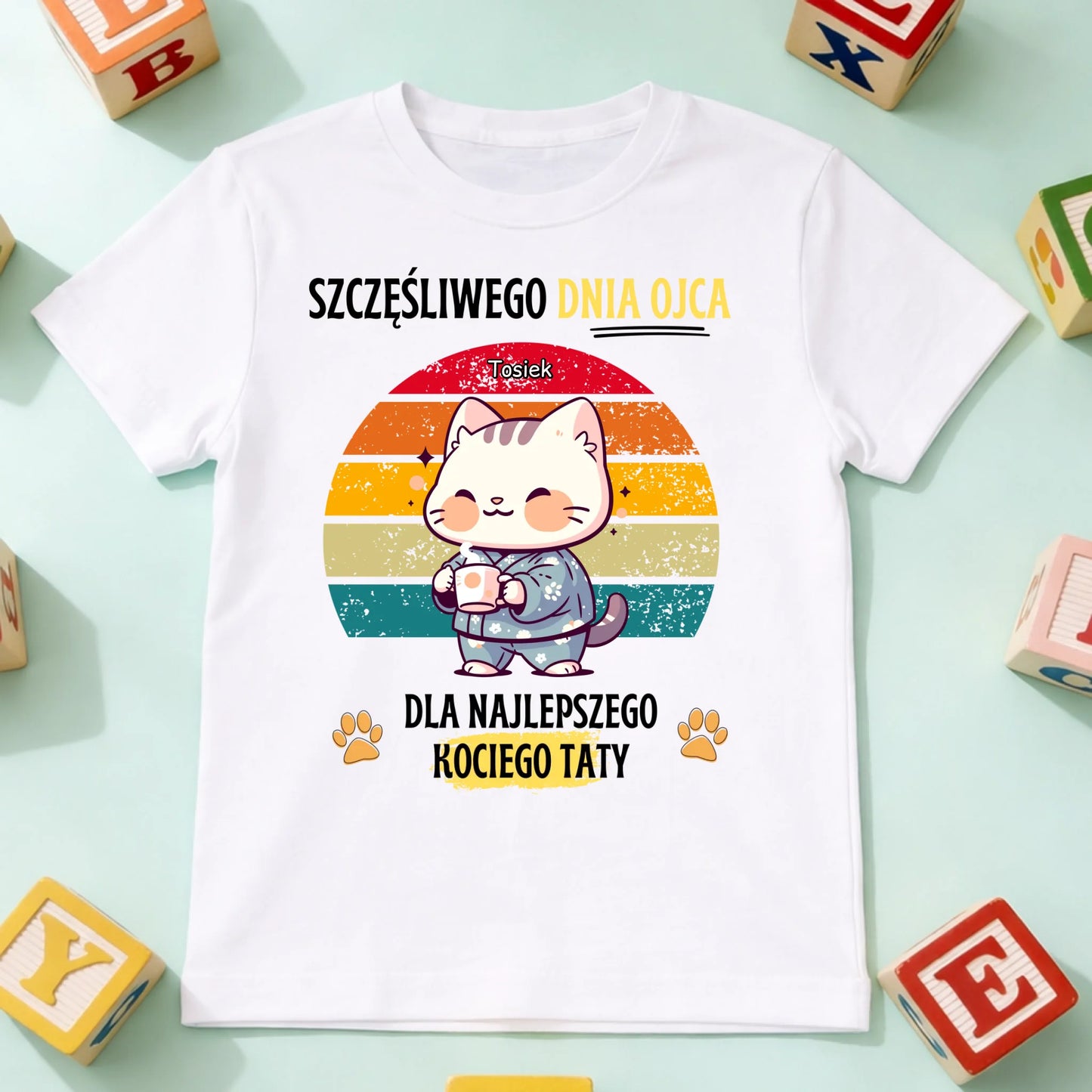 koszulka dziecko biala przód