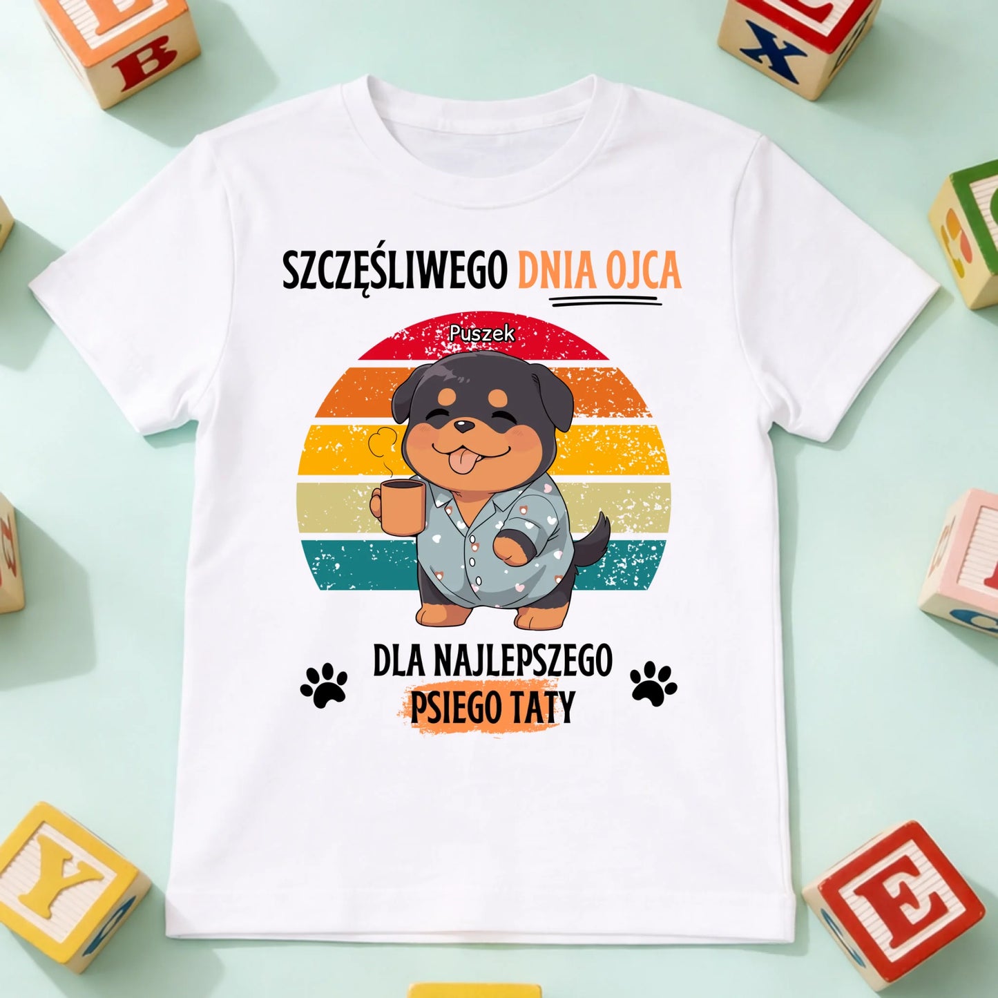 koszulka dziecko biala przód