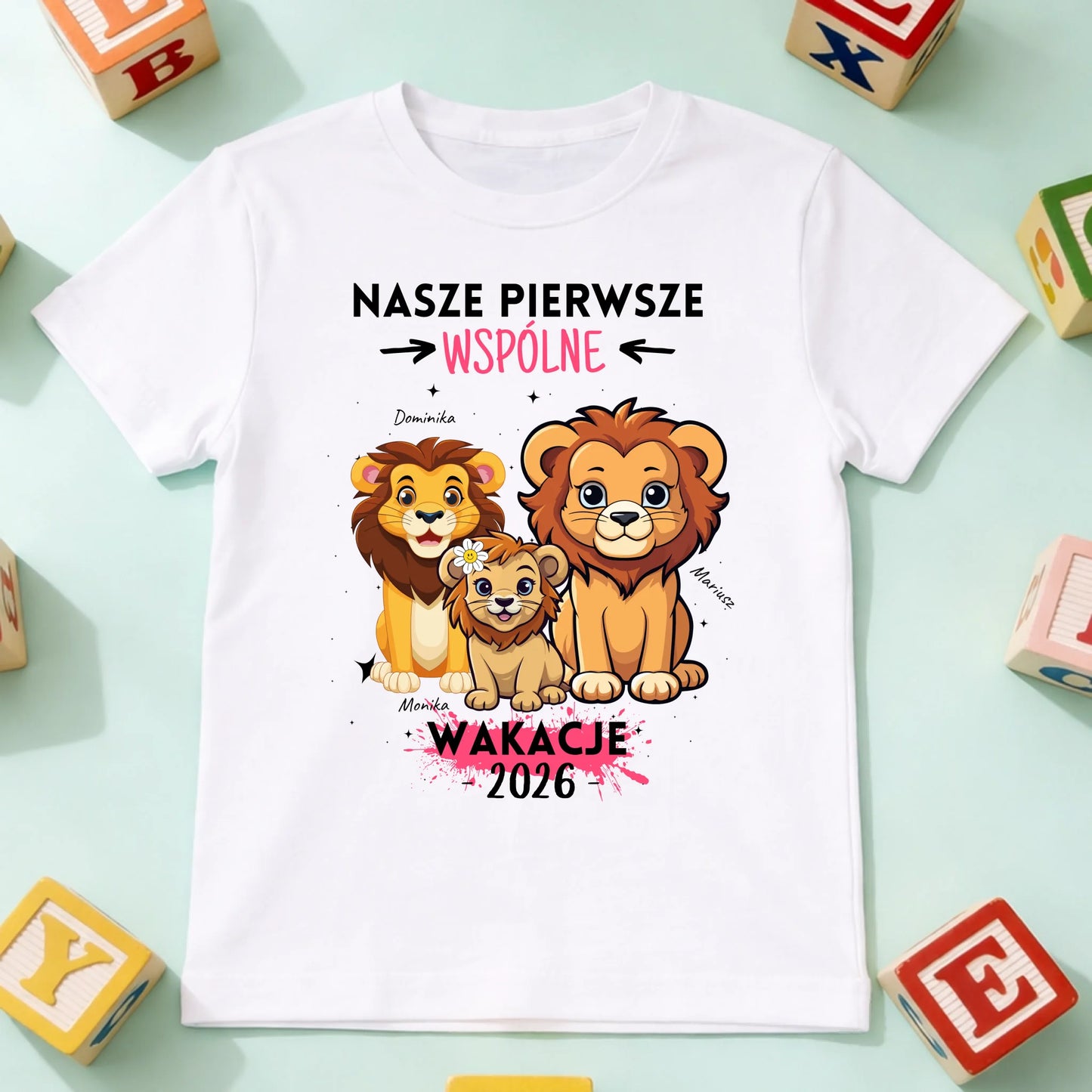 koszulka dziecko biala przód