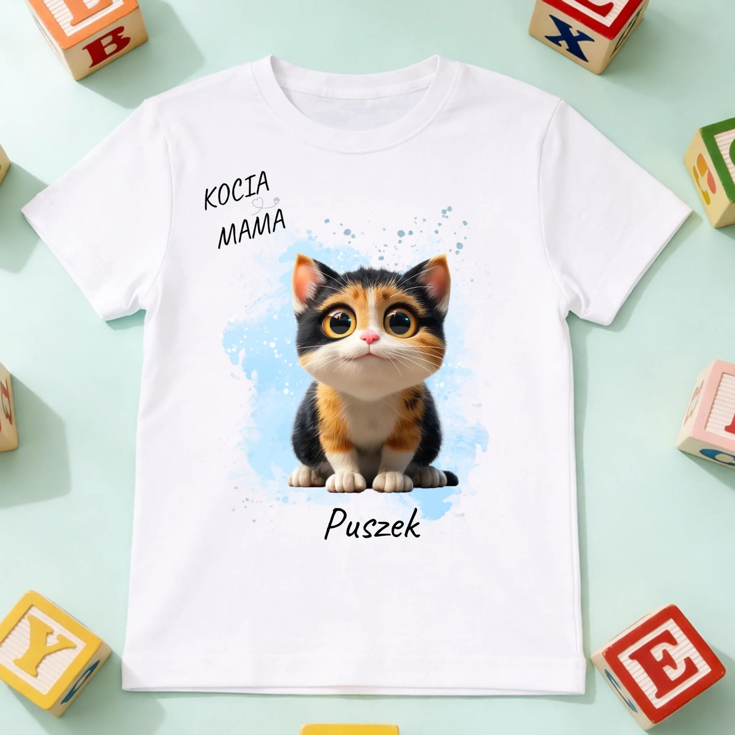 koszulka dziecko biala przód