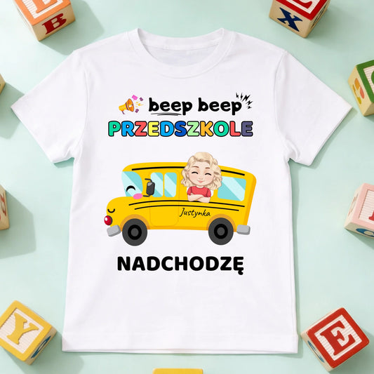koszulka dziecko biala przód