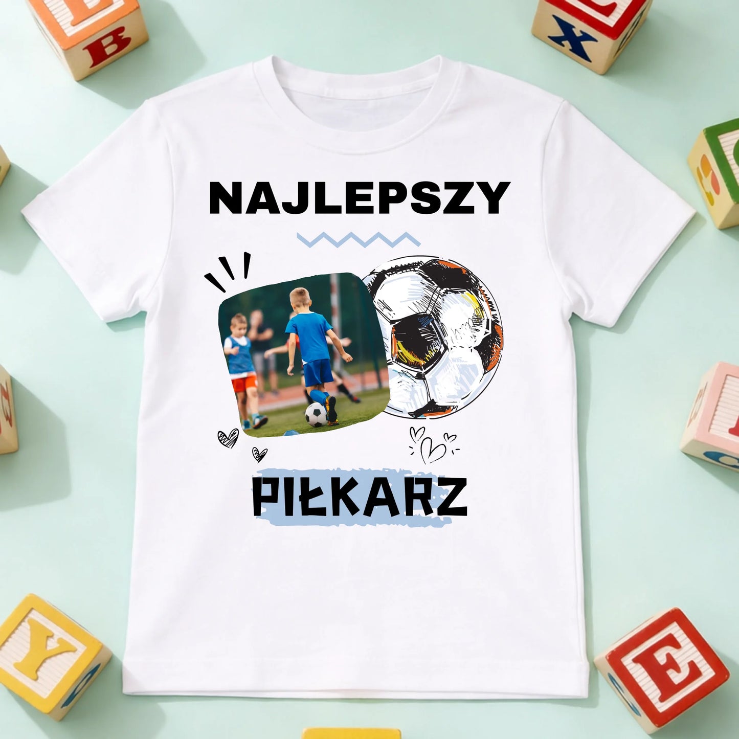 koszulka dziecko biala przód