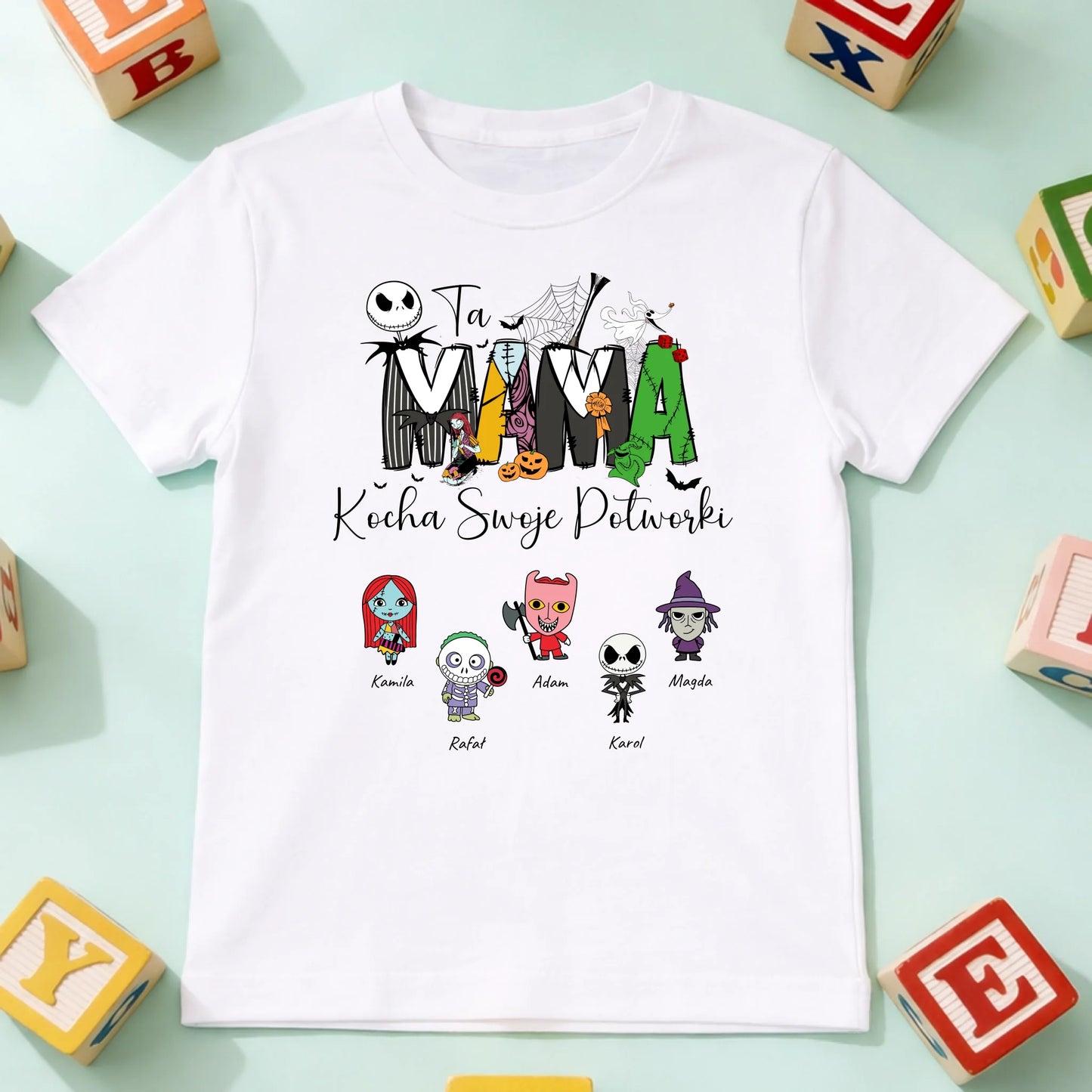 koszulka dziecko biala przód