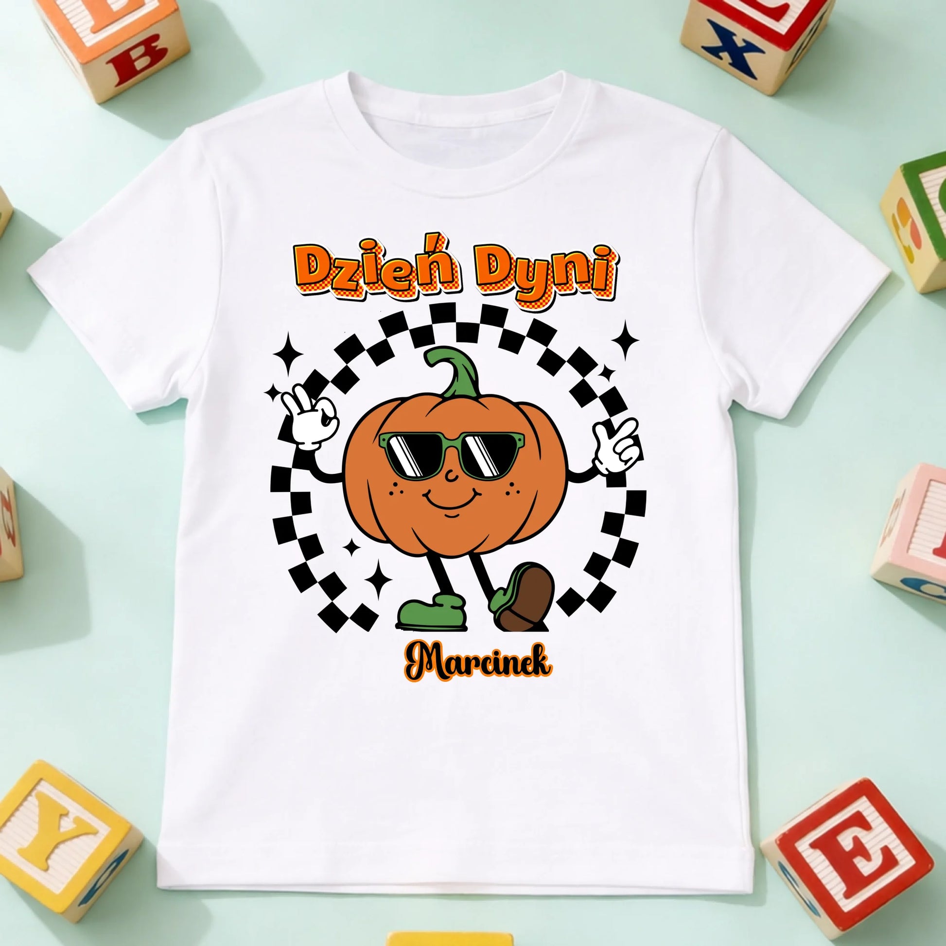 koszulka dziecko biala przód