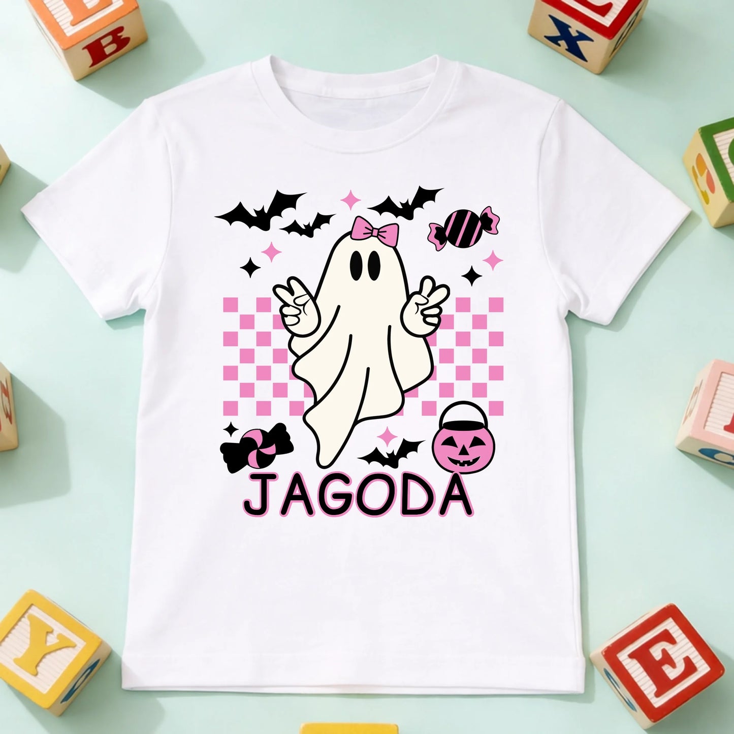 koszulka dziecko biala przód