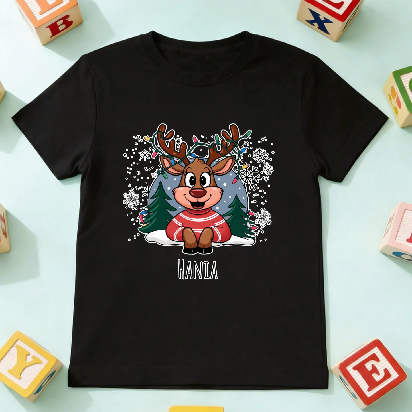 koszulka dziecko czarna przód