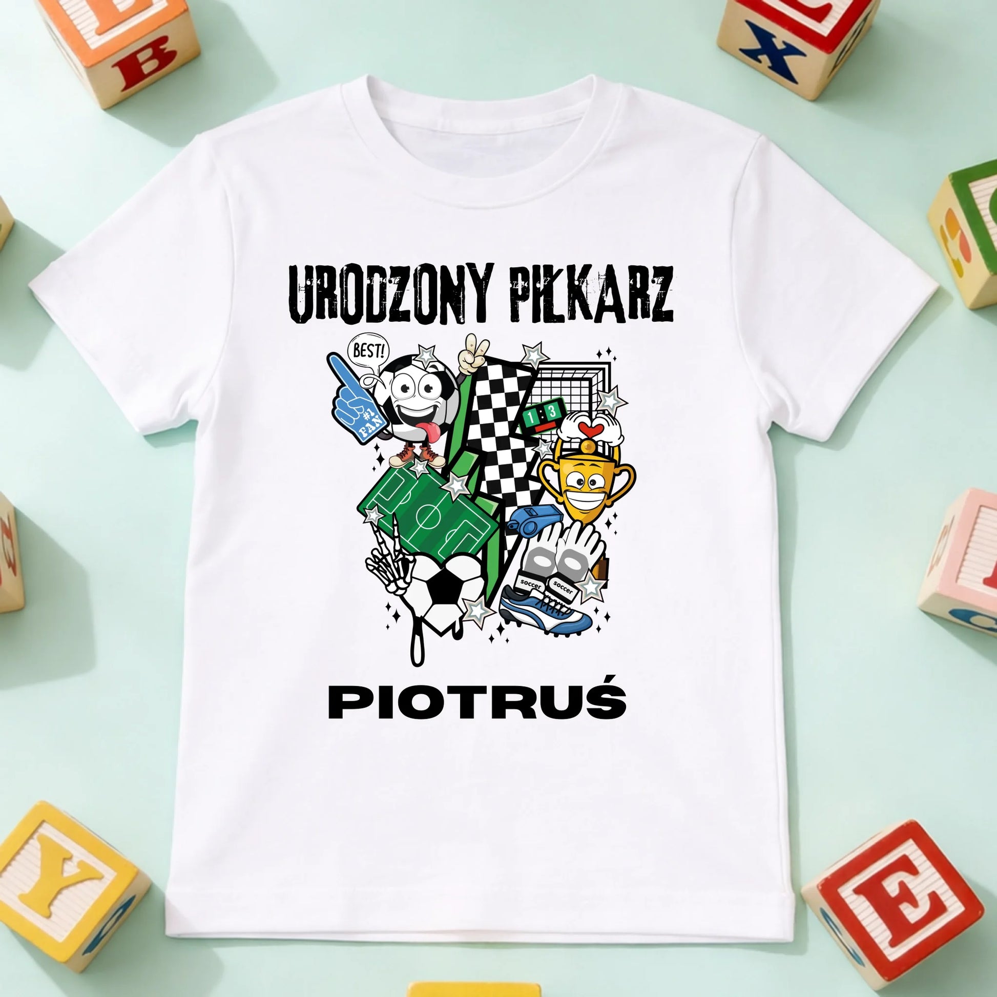 koszulka dziecko biala przód