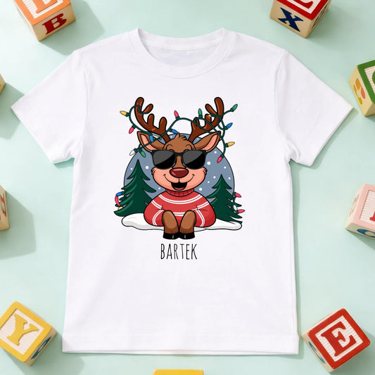 koszulka dziecko biala przód