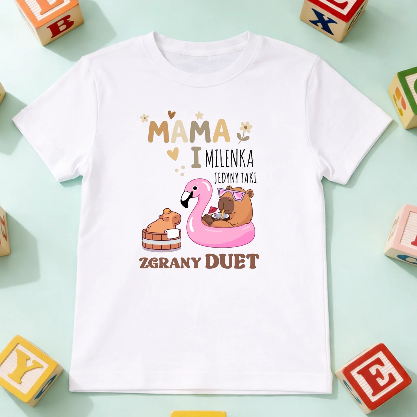 koszulka dziecko biala przód