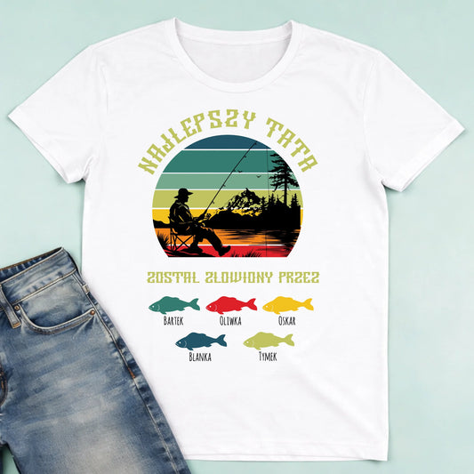 męska biała koszulka przód 1