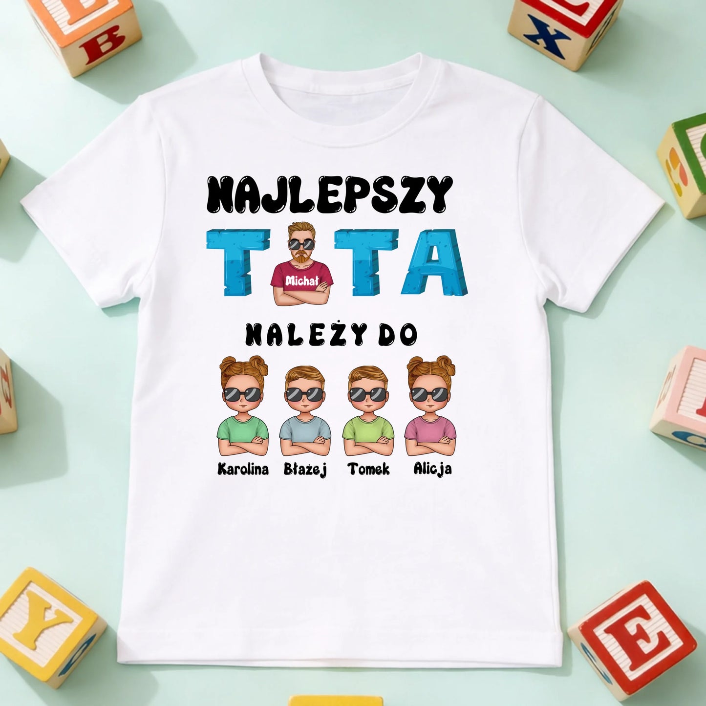 koszulka dziecko biala przód