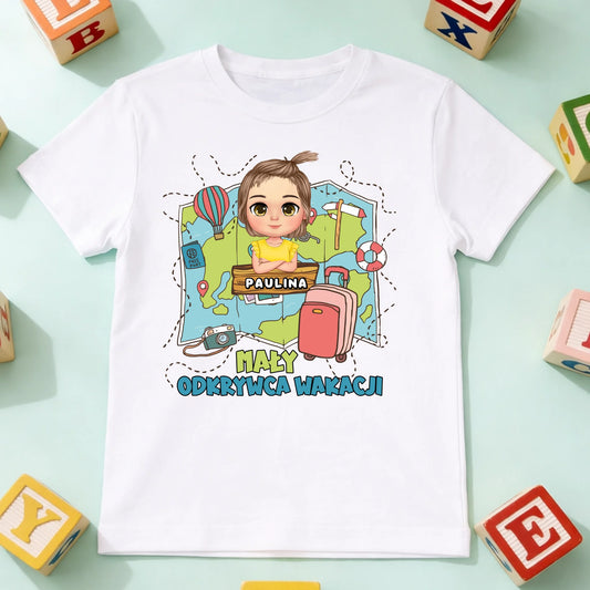 koszulka dziecko biala przód