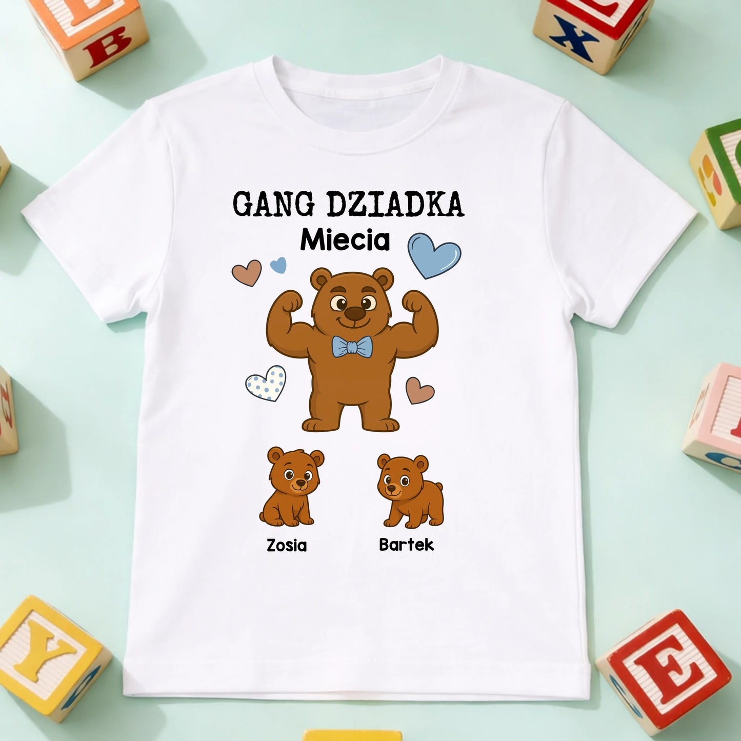 koszulka dziecko biala przód