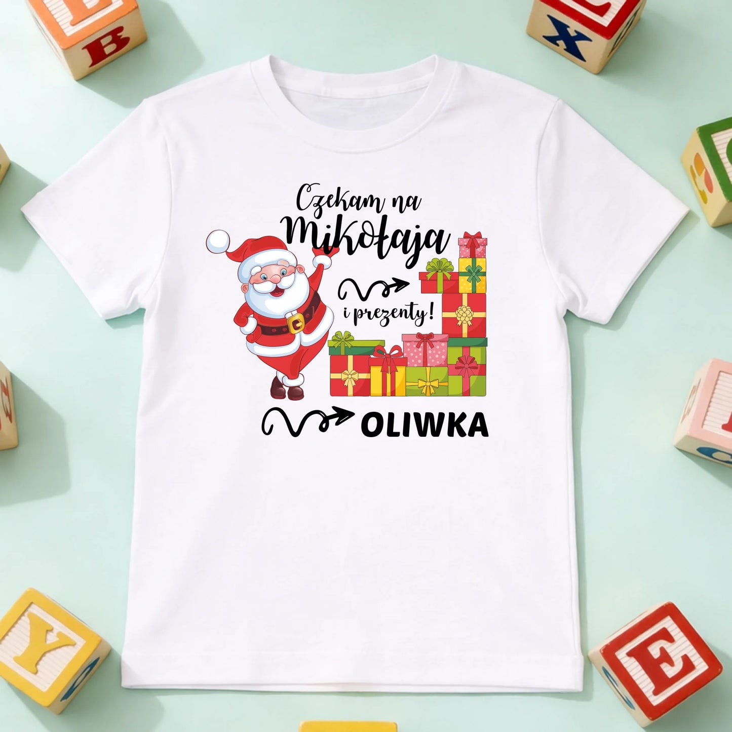 koszulka dziecko biala przód